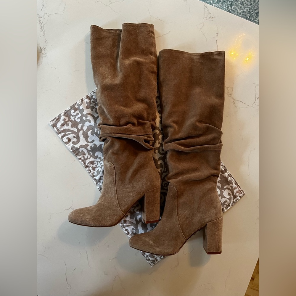 Beautiful Steve Madden slouch boots!